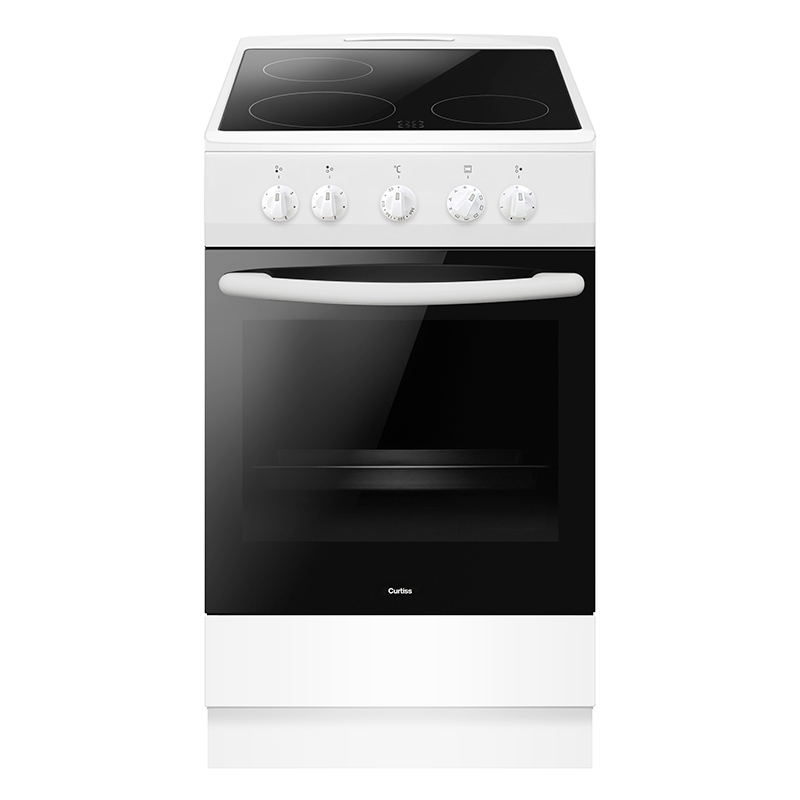 Cuisinière Vitroceramique Curtiss Ccv50e Bon état -  reconditionné disponible sur Electro Depot